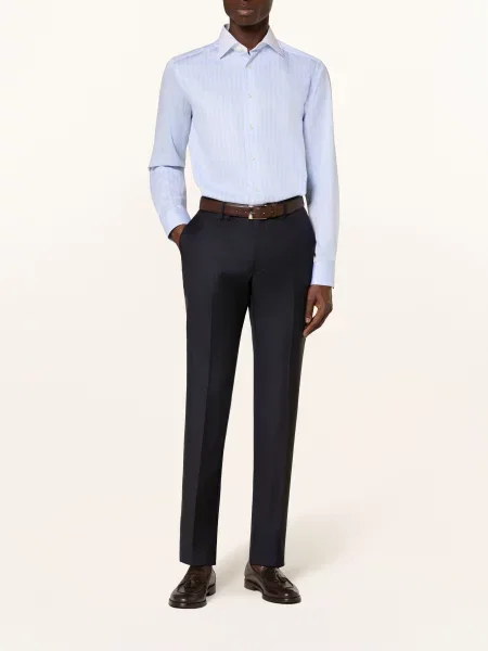 Tagliatore Garnitur Slim Fit blau granatowy