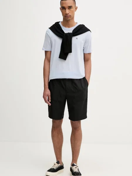 Calvin Klein kratka majica vijolična