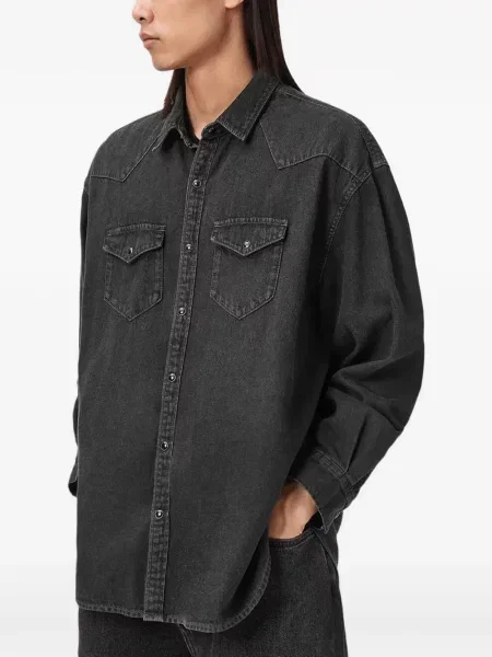 Cămașă Allsaints negru