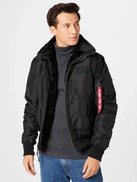 Pánska bunda Alpha Industries TT black čierna