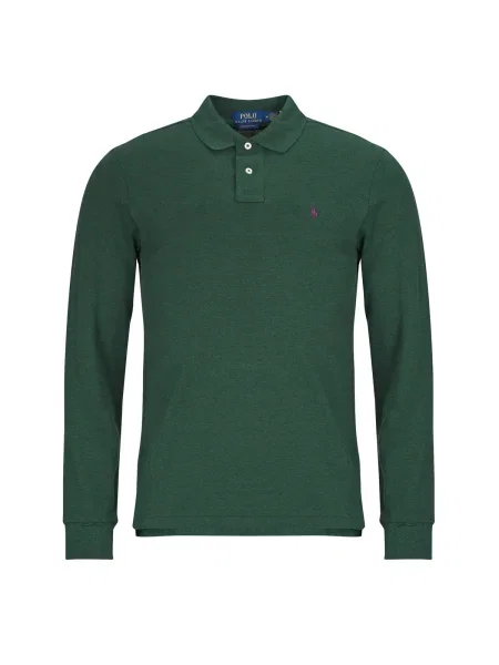 Tricou polo Polo Ralph Lauren plasă verde