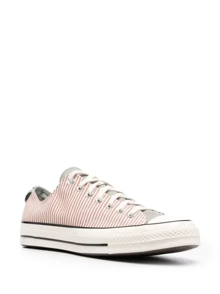 Dryžuotos sportbačiai Converse Chuck 70 raudona