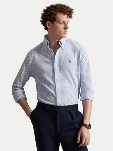 Košile Polo Ralph Lauren modrá