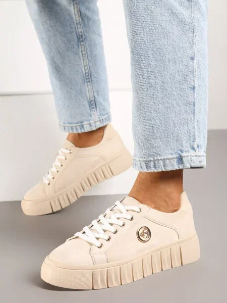 Sneakers Lavfedi bej