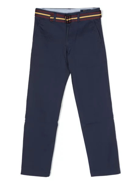 Spodnie dziecięce Polo Ralph Lauren niebieskie