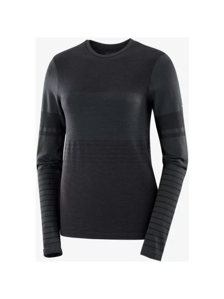 Koszulka rowerowa Salomon Essential Wool XS czarny