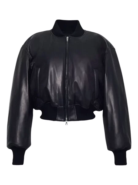 Geanta de piele Adam Lippes negru