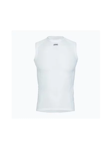 Велофутболка POC Essential Layer hydrogen white біла