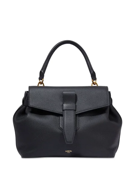 Geanta de piele Lancel din piele negru