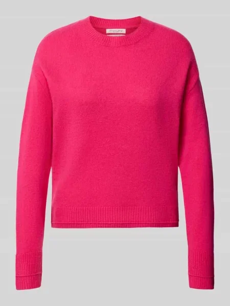 Sweter z dzianiny z obniżonymi ramionami Christian Berg Woman