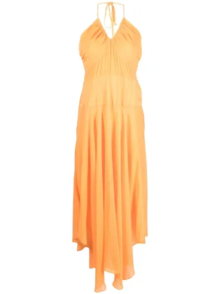 Maxi rochie maxi Dkny de costum portocaliu