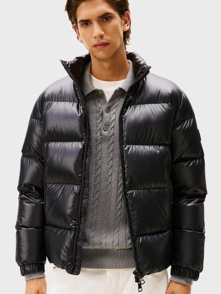 Пуховик Tommy Hilfiger черный