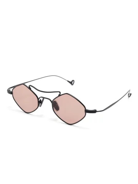 Ochelari de soare Eyepetizer cu imprimeu geometric negru