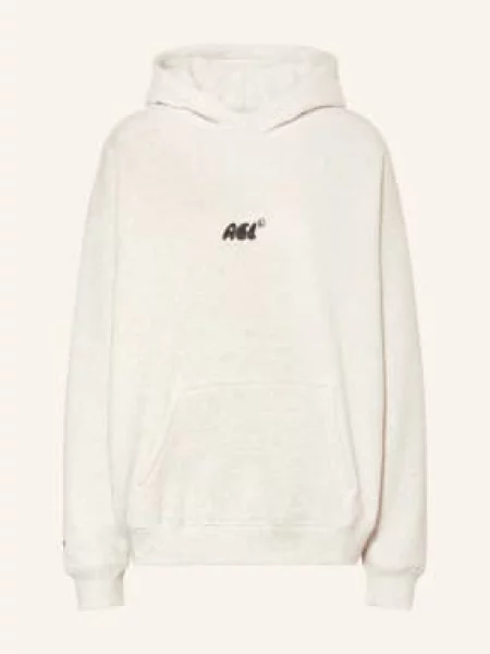 Another Cotton Lab Bluza Z Kapturem Oversize grau czarna