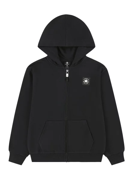 CONVERSE Hanorac VARCITY' negru