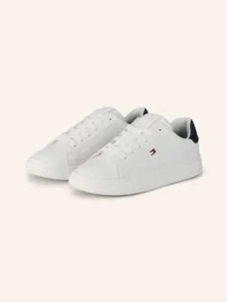 Tommy Hilfiger Tenisky / černá bílá
