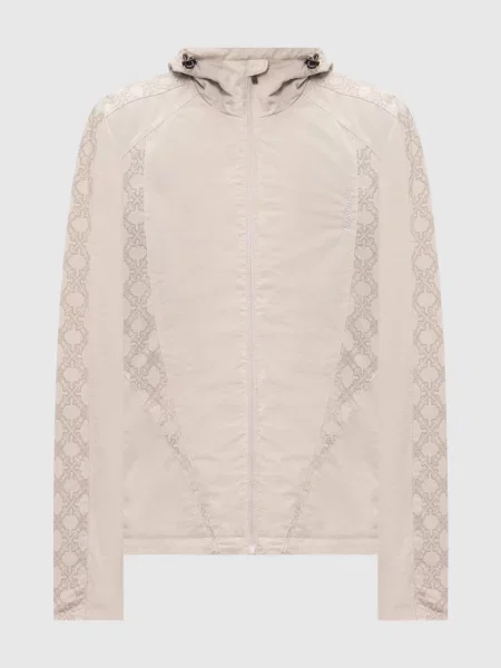 Ветровка Off-white бежевая