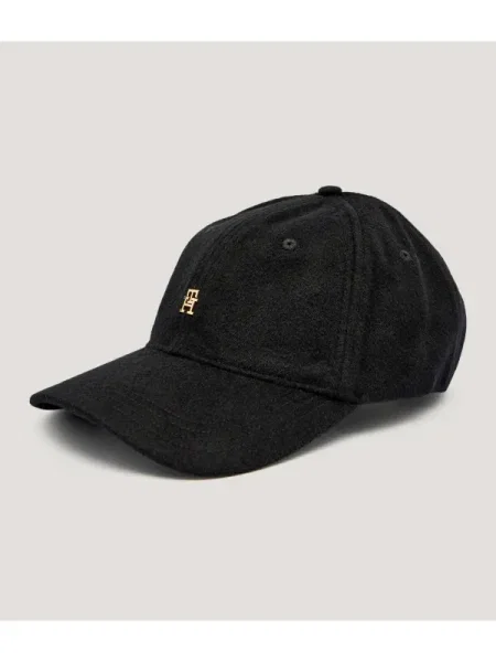 Tommy Hilfiger De lână șapcă baseball negru