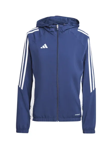 ADIDAS PERFORMANCE Tréningová bunda modrá biela
