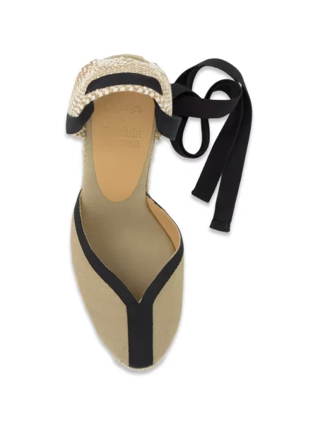 Espadrile Castaner cu platformă