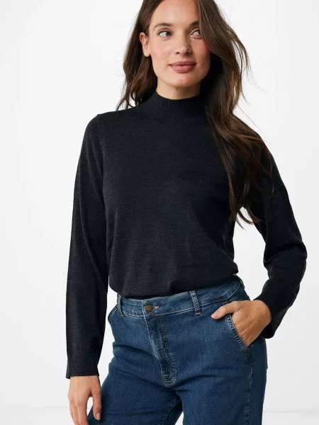 Вовняна водолазка Mexx чорна