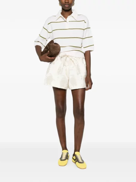 Polo Dorothee Schumacher cu dungi alb