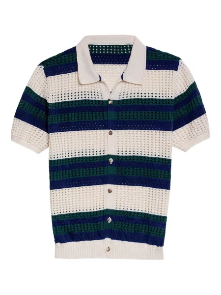 Pruhovaná pletená košile Agua Bendita