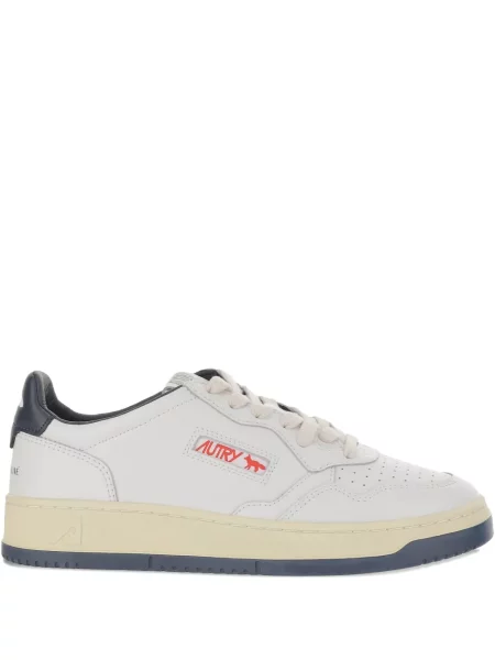Sneakerși Autry din piele alb