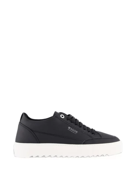 Sneakerși Mason Garments din piele negru