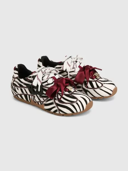 Naked Wolfe Adored Zebra Pony кросівки шкіряні
