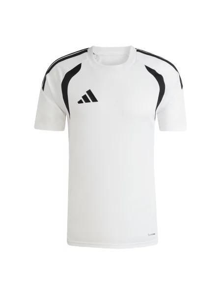 Μπλούζα Adidas Performance φανελένια λευκό
