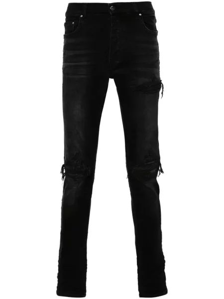Žakárové džíny Amiri černé