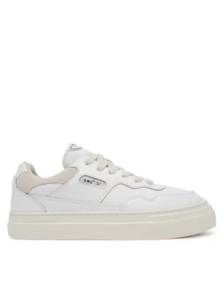 Кроссовки S.w.c Stepney Workers Club с жемчугом белые