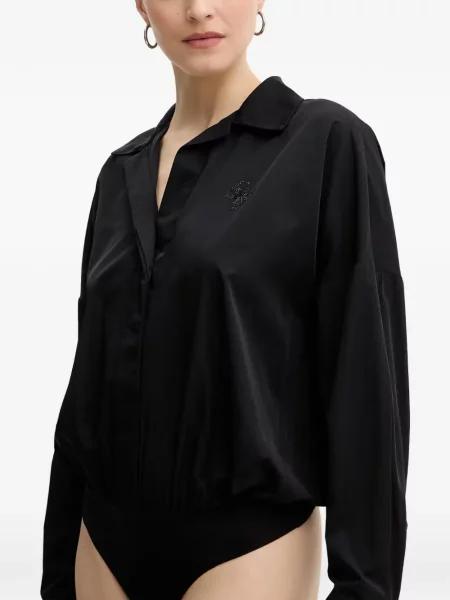 Gulerat cămașă Guess negru