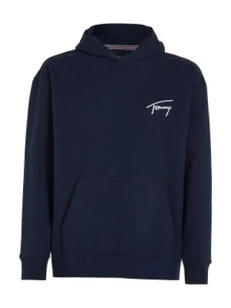 Mikina Tommy Jeans modrá