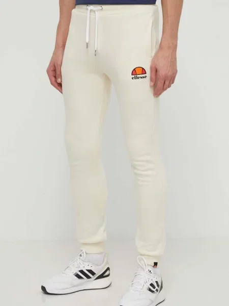 Спортен панталон Ellesse Ovest Jog Pant с принт бежово