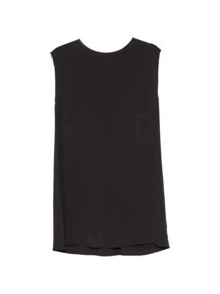 Rochie mini Su fără mâneci negru