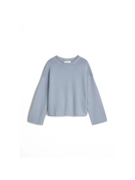 Dzianinowy sweter Marc O'polo niebieski