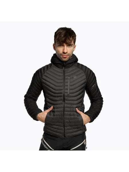 Jachetă pentru bărbați DYNAFIT Radical Dwn RDS Hood negru