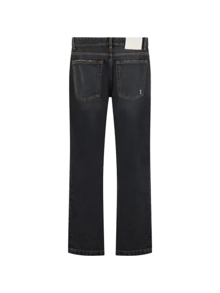 Blugi Icon Denim zdrențuiți negru