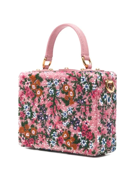 Gėlėta rankinė Dolce & Gabbana rožinė
