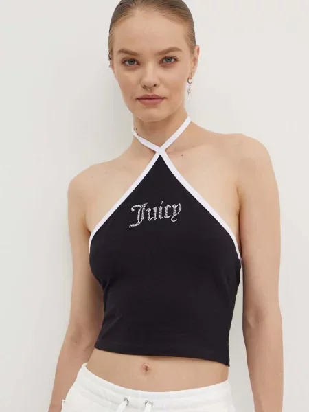 Топ Juicy Couture черно