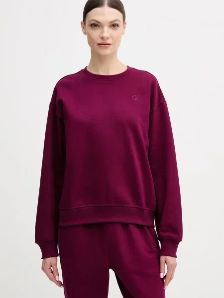 Calvin Klein Jeans bluza bordowa