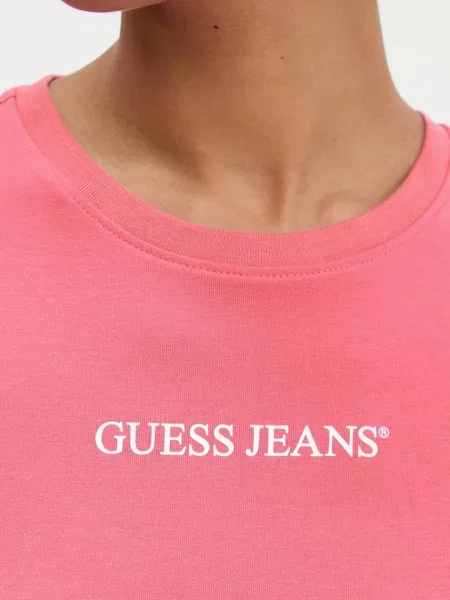 Футболка Guess Jeans желтая