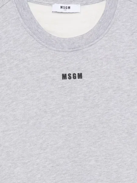 Bluza dziecięca Msgm szara