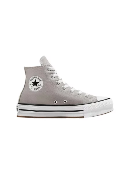 Členkové topánky Converse sivá