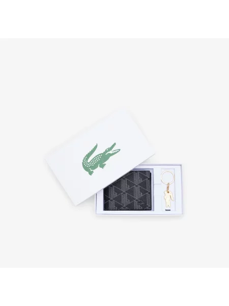 Кошелек Lacoste черный