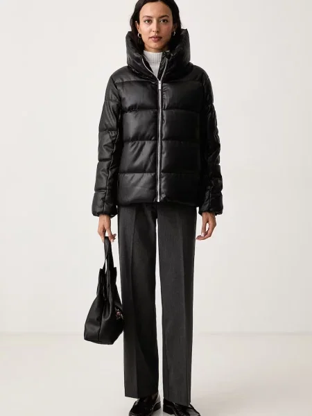 DKNY стьобана куртка з імітації шкіри