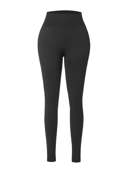 YEAZ Pantaloni sport Flex negru alb