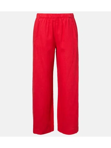 Pantaloni Velvet de in roșu